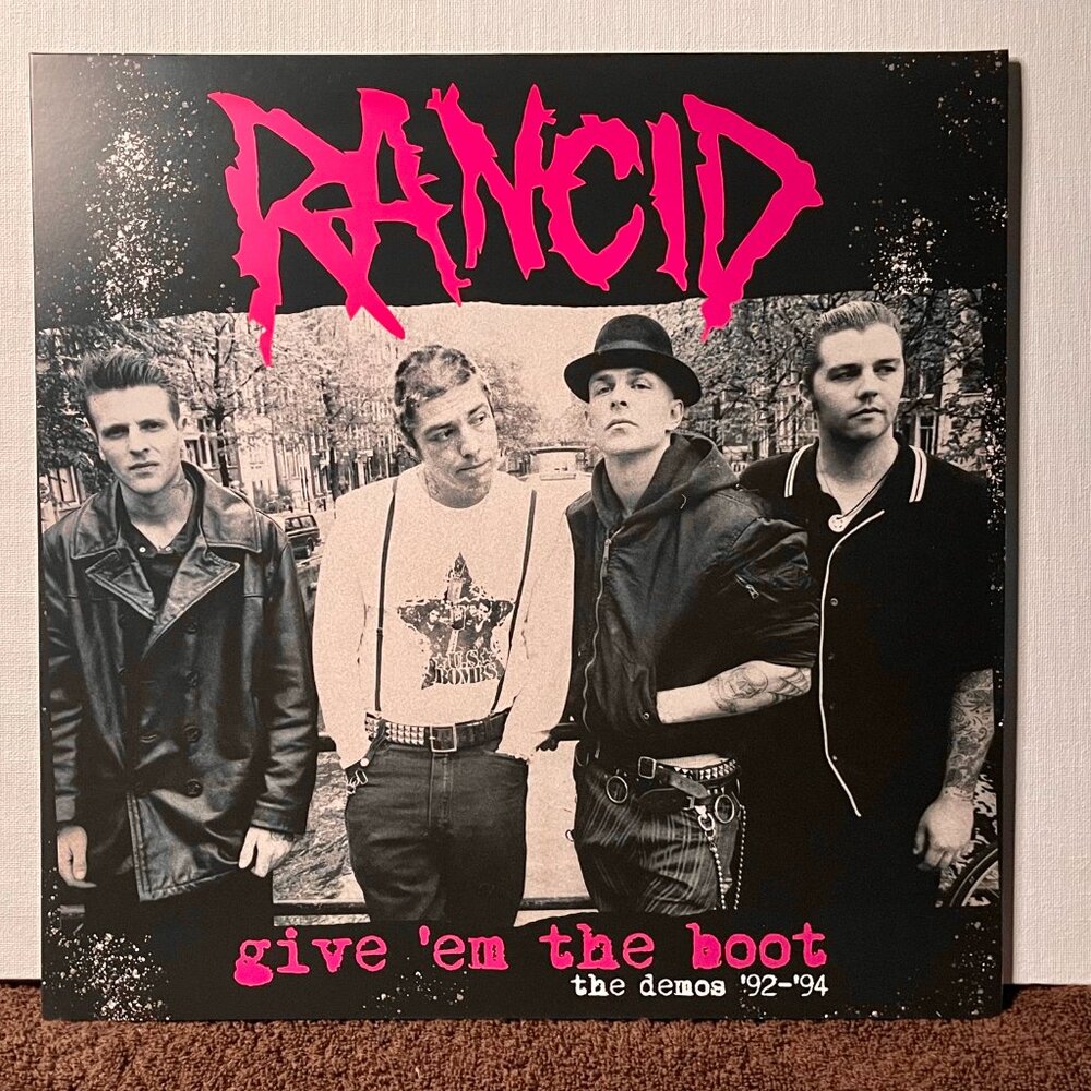 RANCID Give Em The Boot Demos 92-94 LP Pink Vinyl OPERATION IVY New Ltd Import